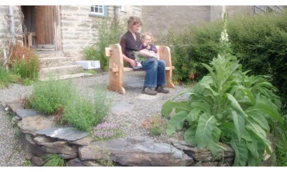 View of the garden. Photo by Under the Thatch