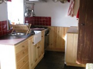 View of the refurbished kitchen