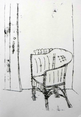 chair-penrhiw-42cm-x-30cm-ink-monoprint-march-20111